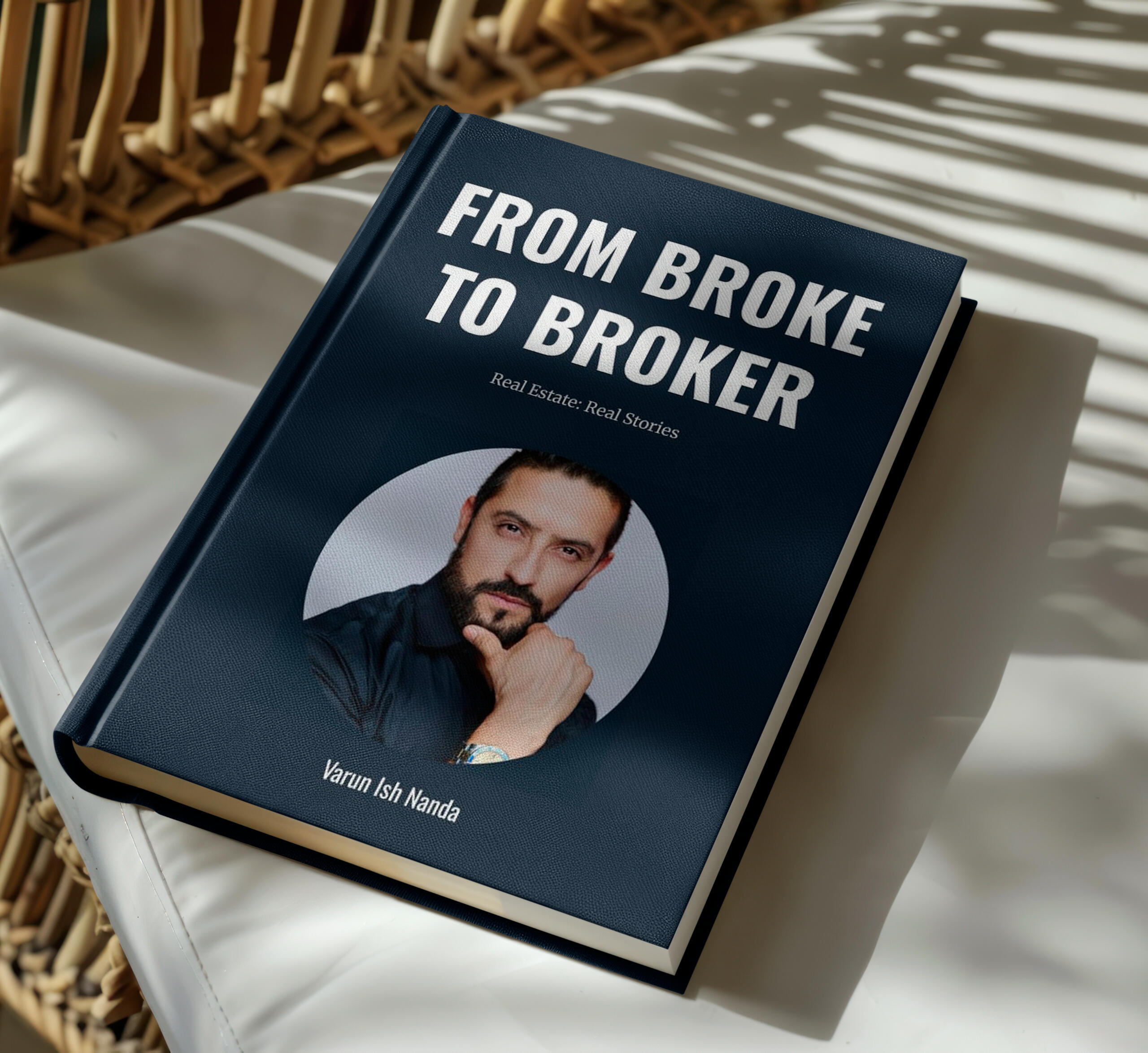 From Broke to Broker book cover – real estate memoir by Varun Ish Nanda